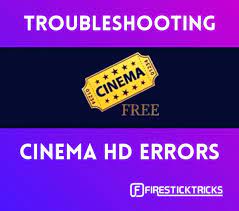 Cinema HD Error Image