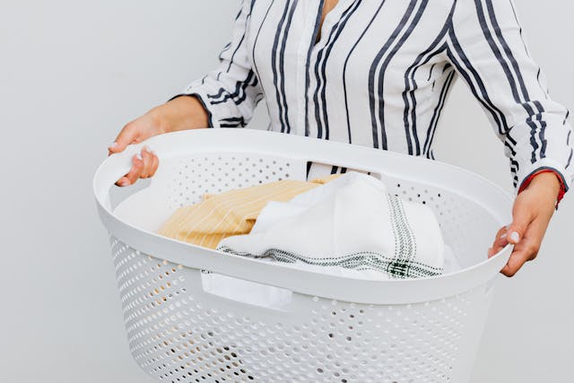 rattan laundry hamper